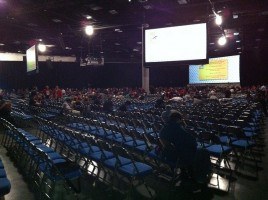 Inside SDCC Hall H - Right