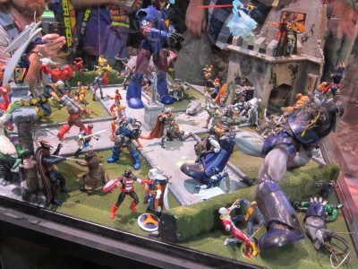 Hasbro Marvel Toy Display SDCC 2011