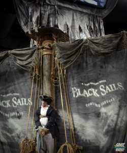 Starz Black Sails Booth sales floor 2013