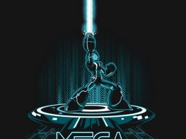 Megaman x TRON RIPT Tee