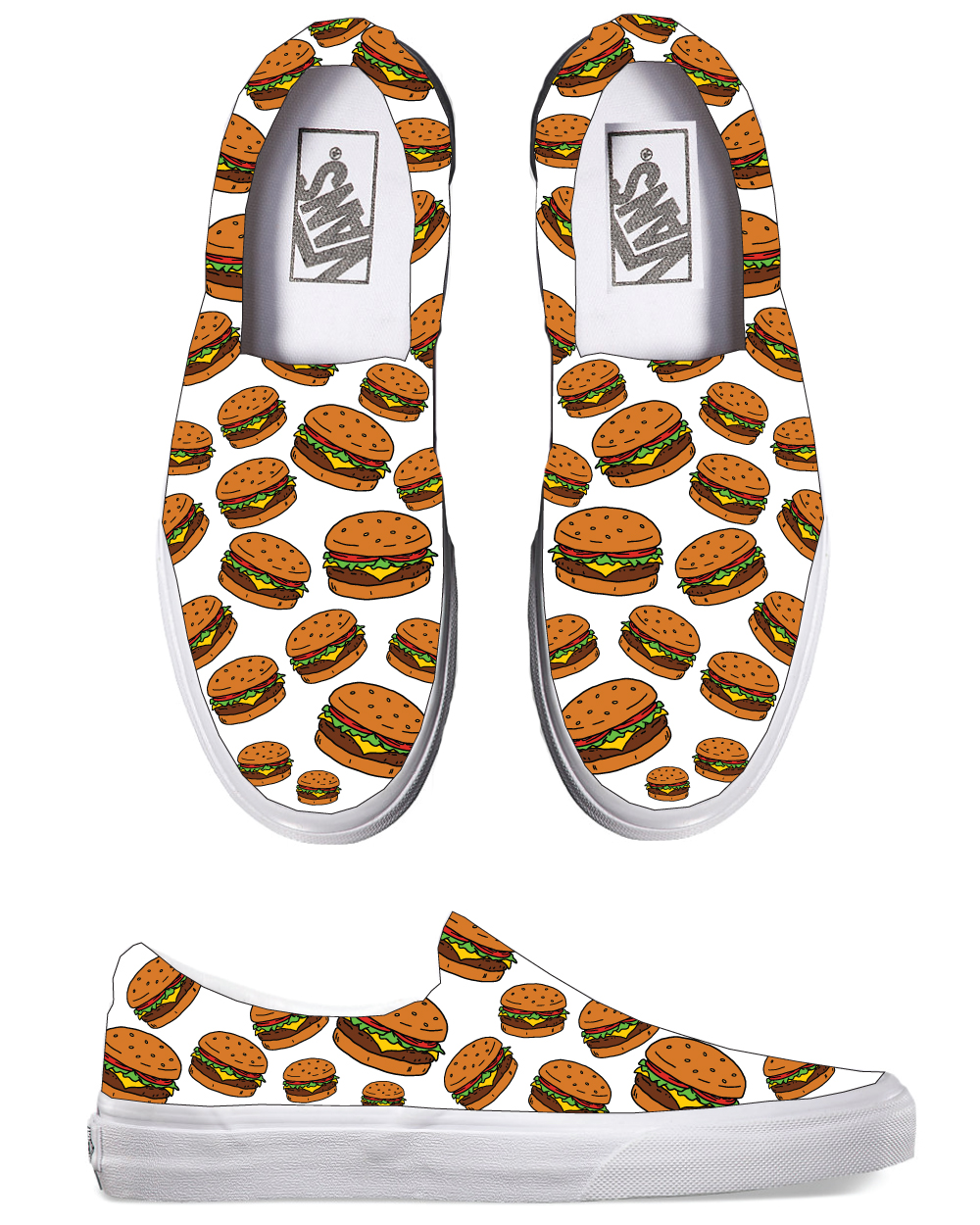 burgers slip on all