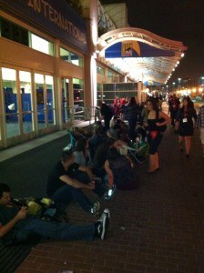 The Line for Ballroom 20 SDCC July 12 2012