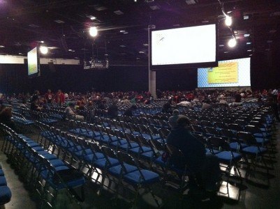 Inside SDCC Hall H - Right