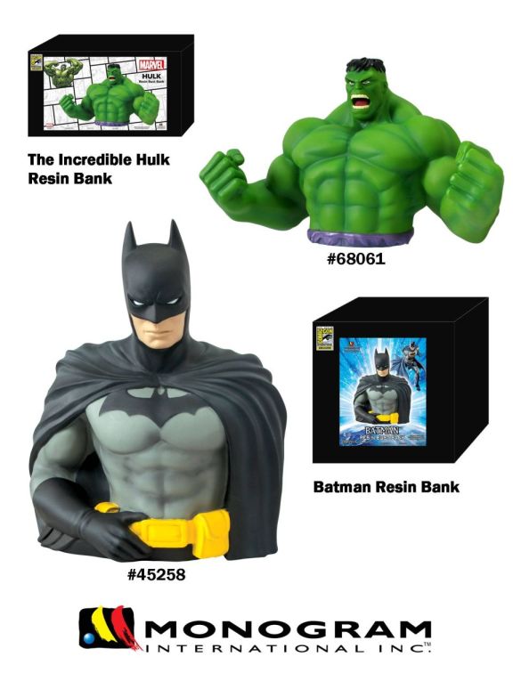 Monogram SDCC 2013 Exclusive Resin Banks