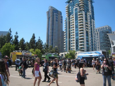 more food trucks in the food truck lot by KLGreenNYC, on Flickr