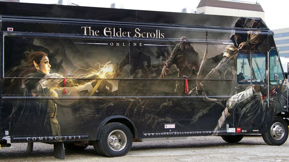 elder scrolls food truck