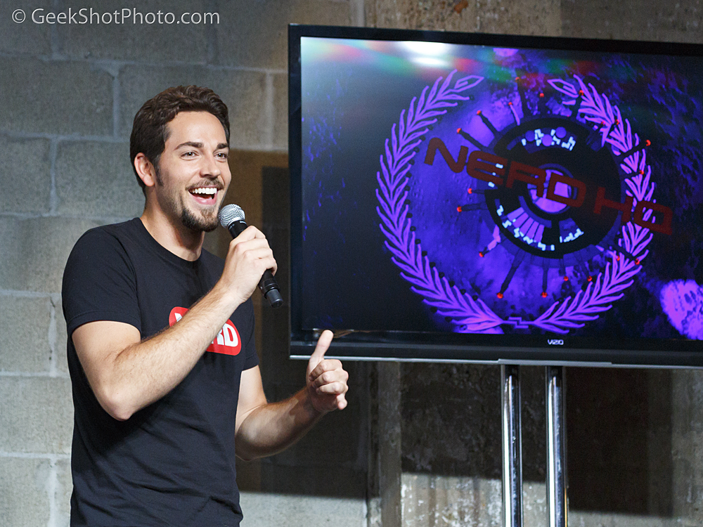 Zachary Levi of Nerd HQ