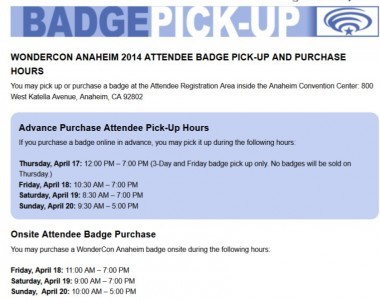 WonderCon Badge Pickup2