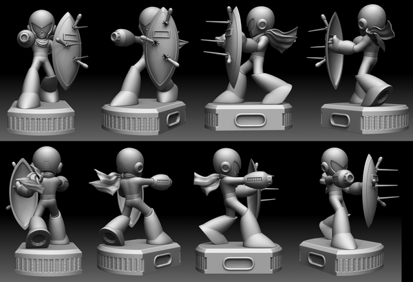 The prototype for Capcom's newest Proto Man, which we may see at SDCC!