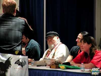 GRRM George RR Martin Author Signing Autographs Sails Pavilion