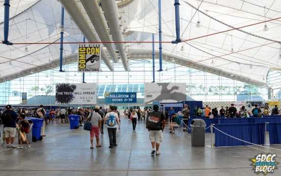 Sails Pavilion Floor and Crowd shot sdcc 2013