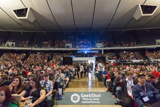 WonderCon 2013 Arena crowd seat panel attendee