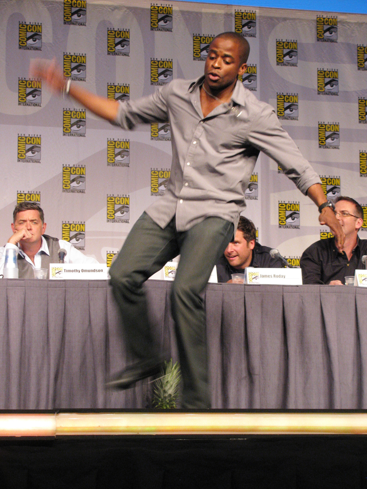 Psych may be almost gone, but it gave us some of the best panel moments of the last five years. Here's Dule Hill tapdancing through the 2010 panel.