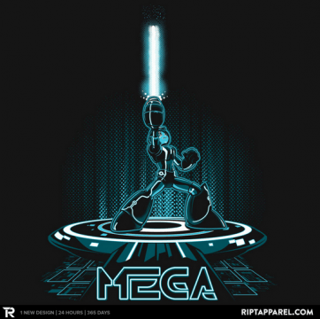 Megaman x TRON RIPT Tee