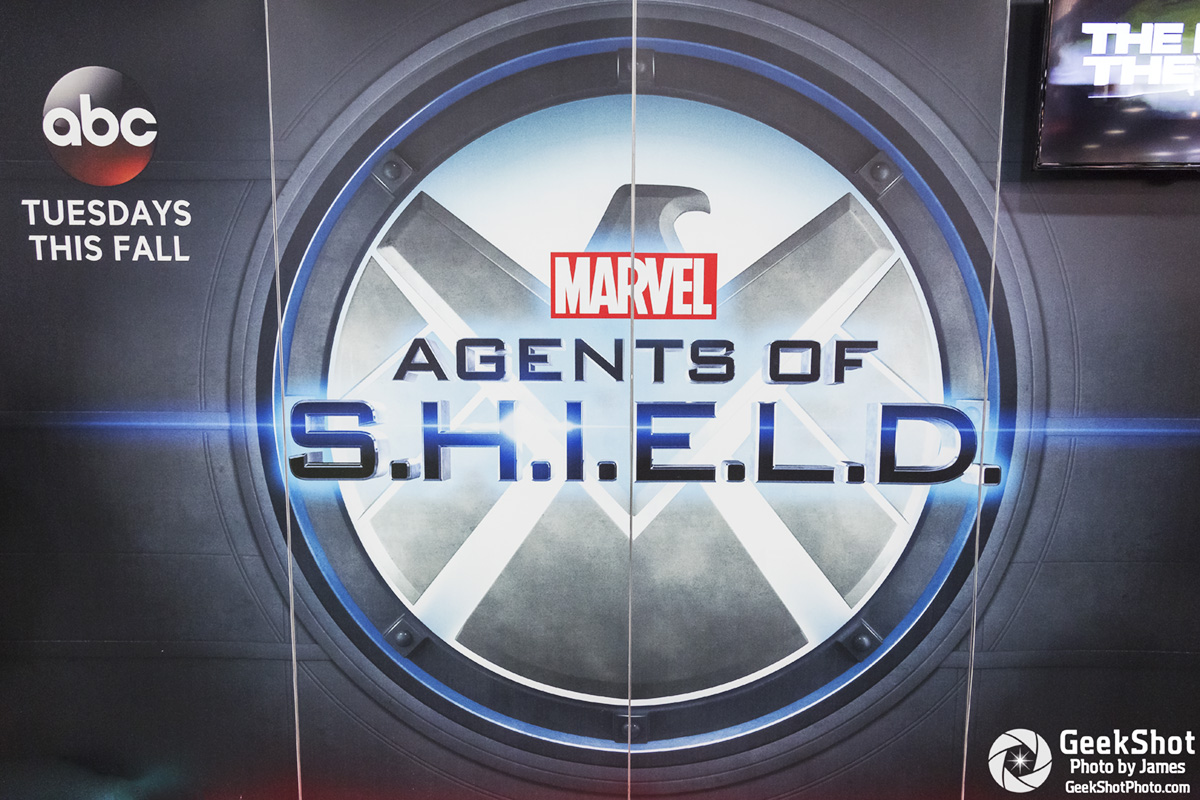 Agents of Shield booth display floor ABC TV Marvel