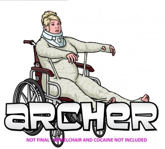 'Archer' Pam Poovey’s Cocaine Infused Body Cast SDCC 2014 Exclusive