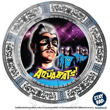 Aquabats SDCC 2014 Limited Edition Plate