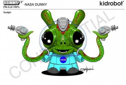 Kidrobot SDCC 2014 'ISS Dunny 1' Exclusive