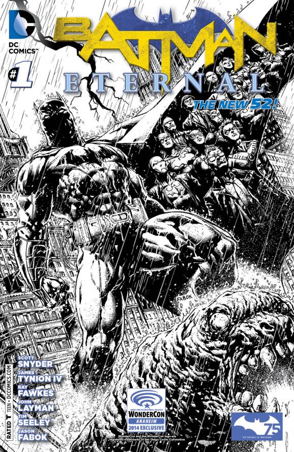 batman wondercon variant cover
