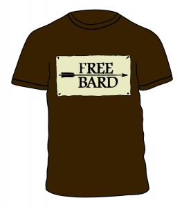 free bard wondercon torn shirt