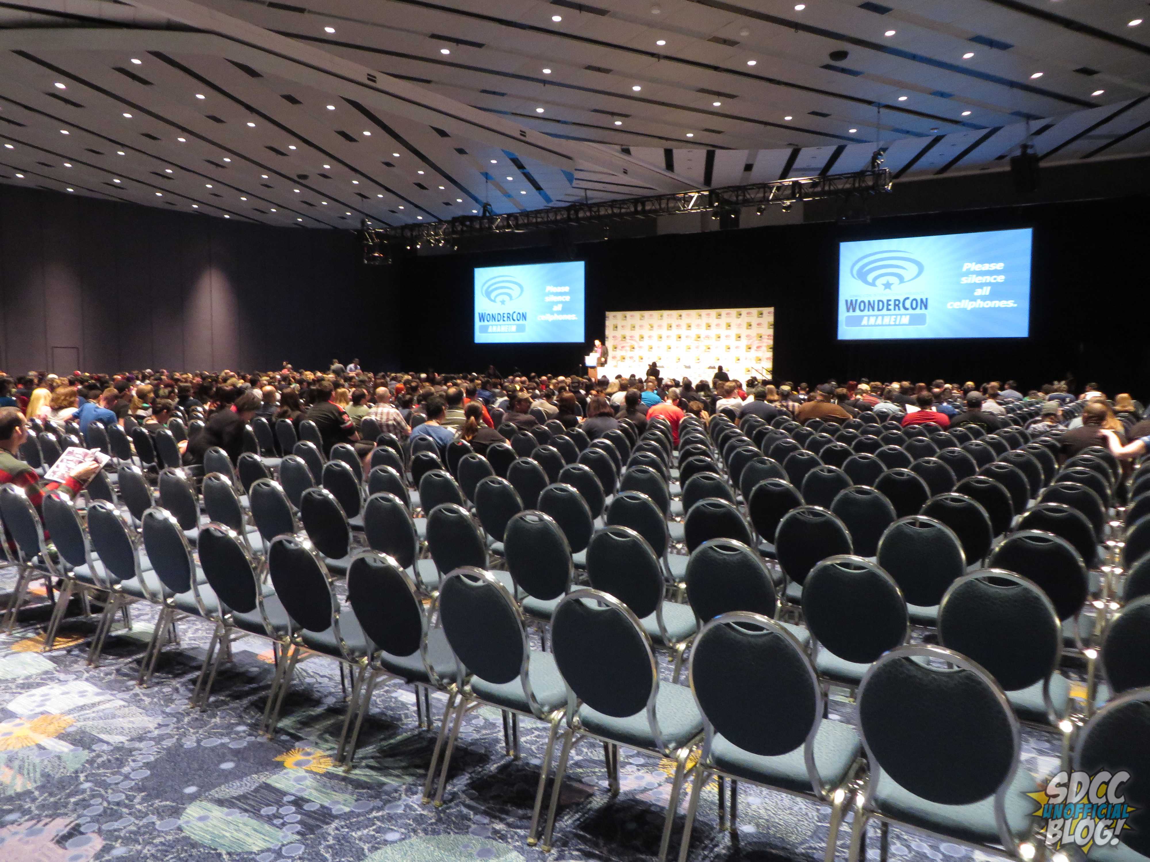 wondercon anaheim convention center room 300AB