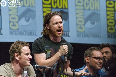 GeekShot Exclusive Series Week 11 - X-Men Days of Future Past James McAvoy Michael Fassbender Bryan Singer Hugh Jackman XMen