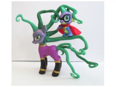 SDCC 2014 My Little Pony Mane-iac Mayhem and Spike The Dragon Figure Set for sale online 