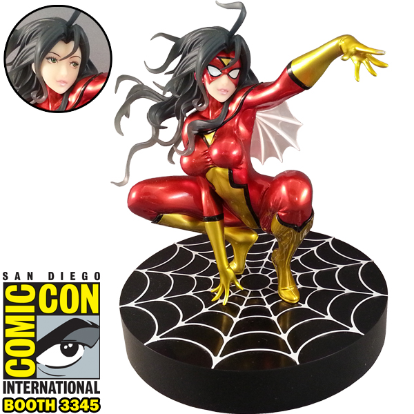 Spider Woman Metallic Paint Bishoujo Statue from Kotobukiya