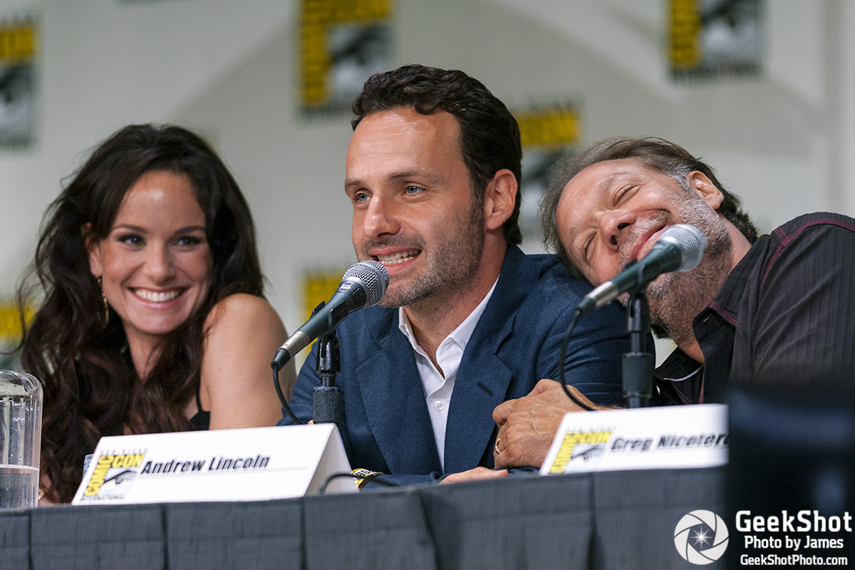 GeekShot Exclusive Series Week 17 - The Walking Dead Andrew Lincoln Greg Nicotero Sarah Wayne Callies