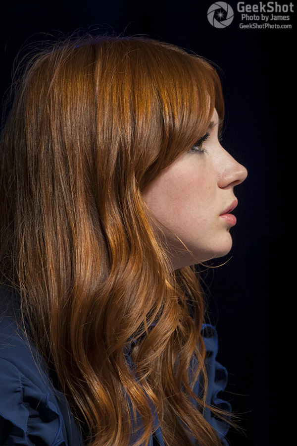 GeekShot Exclusive Series Week 28 - Karen Gillan Doctor Who Nebula Selfie Nerdist Live