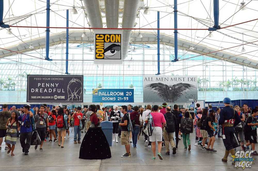 Sails Pavilion Crowd SDCC 2014