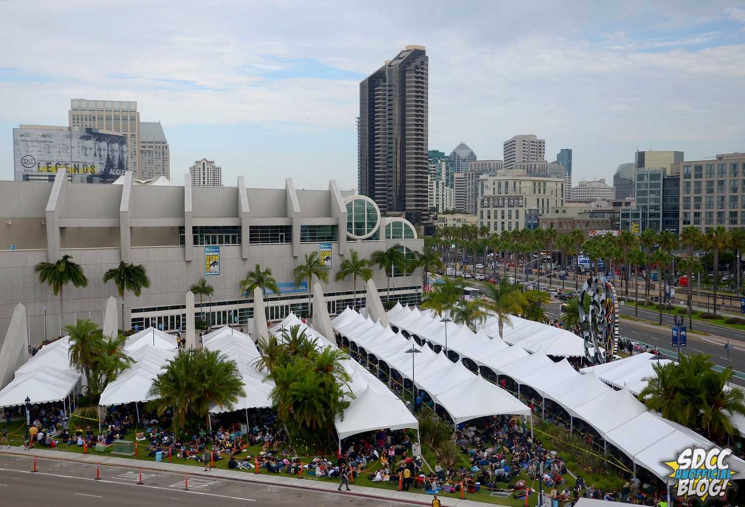 Hall H Line Tents Convention Center Hotels - City View