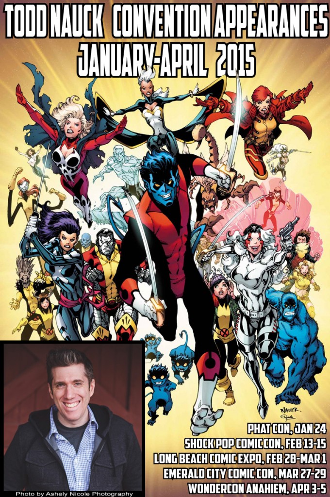 Todd Nauck will be at WonderCon.