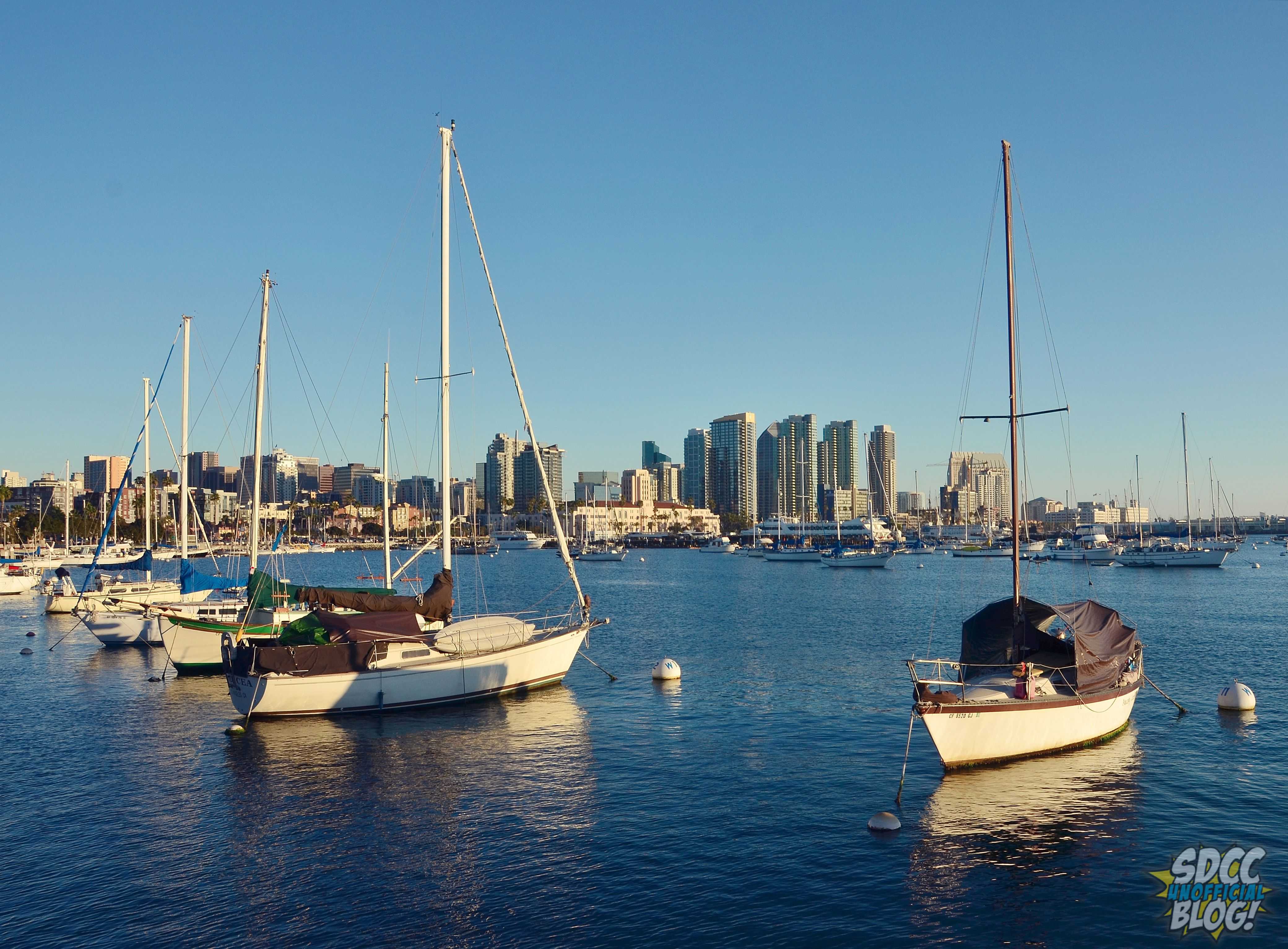San Diego City View Harbor Hotels Transportation ship sailboats