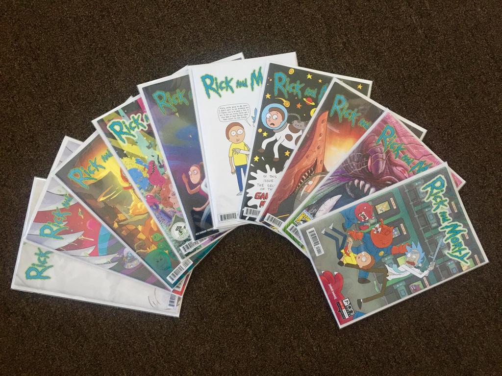 Rick and Morty Issue #1 - All Covers