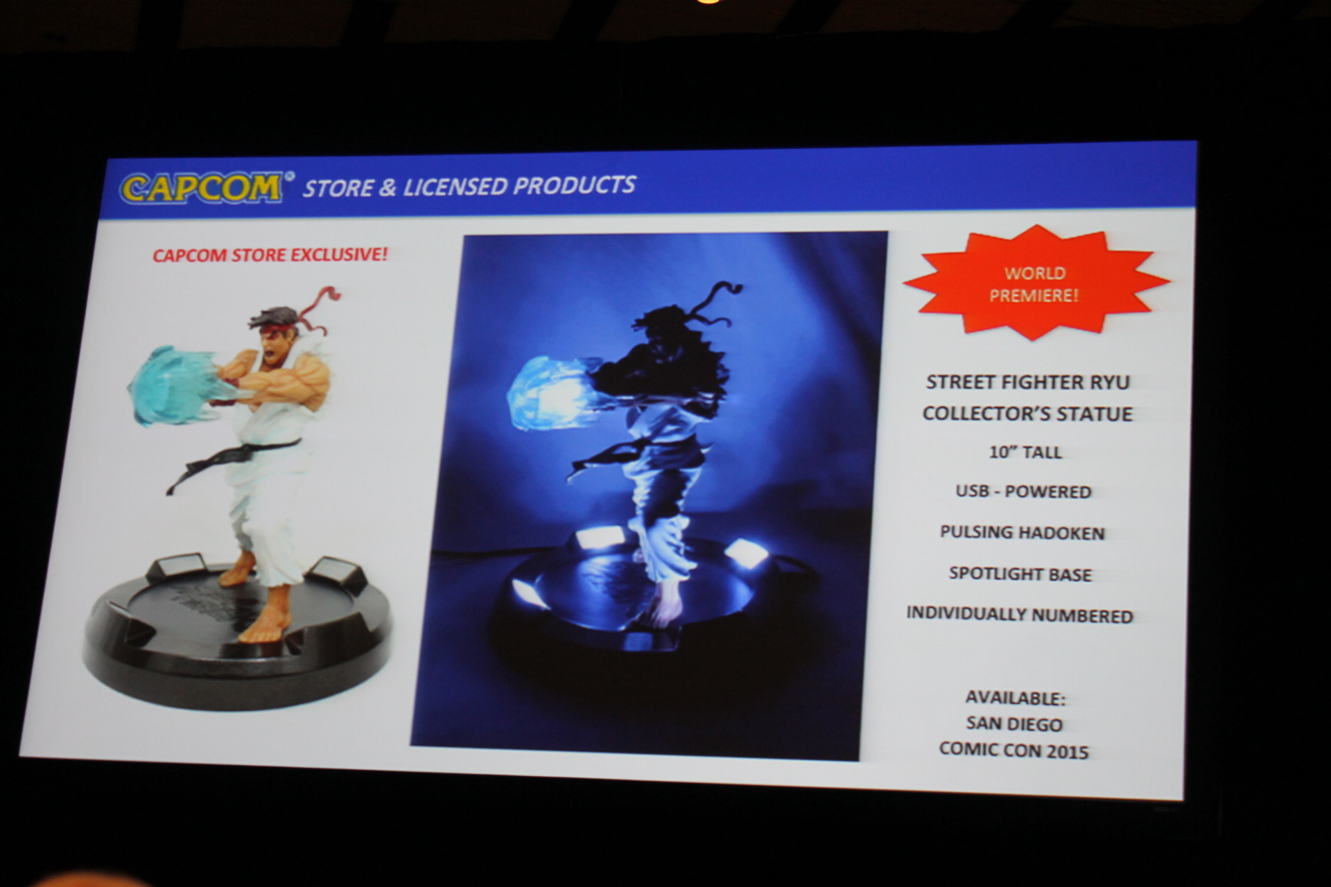 Capcom Limited Edition Street Fighter Statue