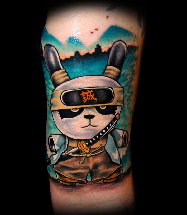 Chris 51's Kidrobot Inspired Tattoo