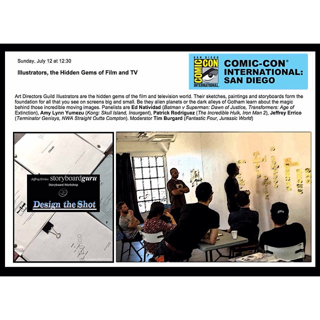 storyboardguru panel at SDCC