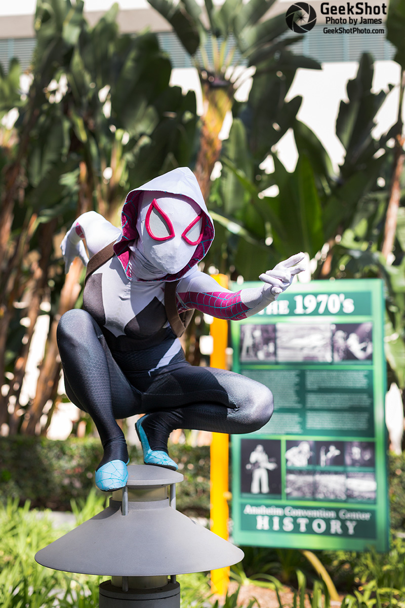 GeekShot Exclusive Series Vol 2 Week 18 - Spider-Gwen cosplay WonderCon Gwen Stacy Spider-Man