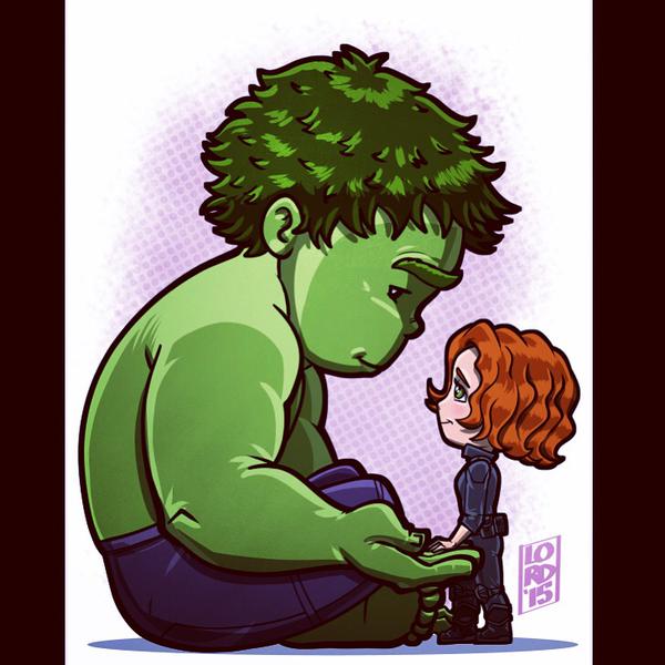 Lord Mesa's Hulk & Black Widow