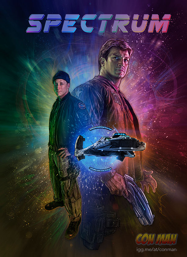 spectrum Con Man Alan Tudyk Nathan Fillion