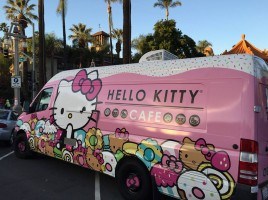 hello kitty food truck