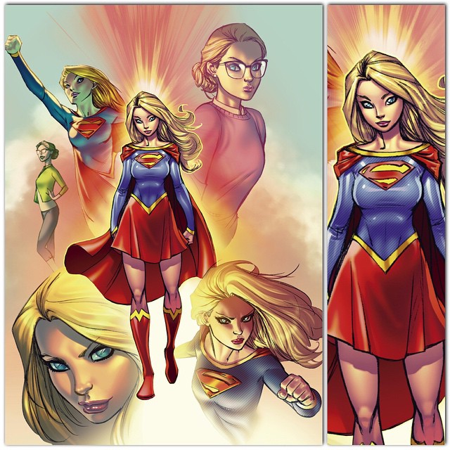 Ale Garza's Supergirl Print