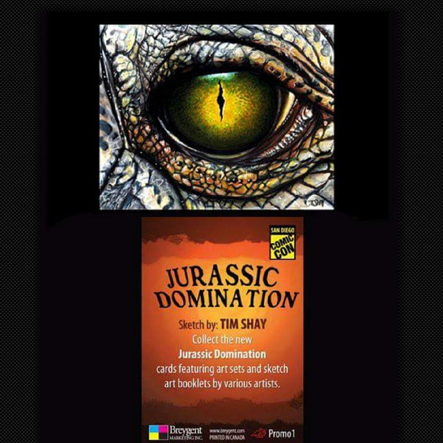 Jurassic Domination Promo Card