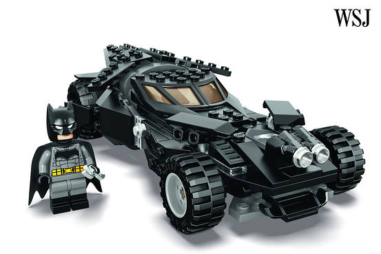 Batman and Batmobile Lego Preview
