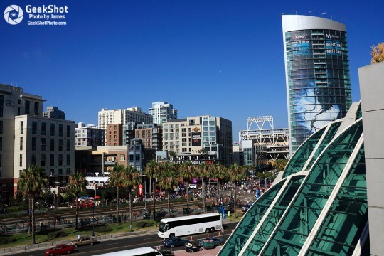 2010 C0mic-Con hotel downtown wrap skyline hard rock omni gaslamp