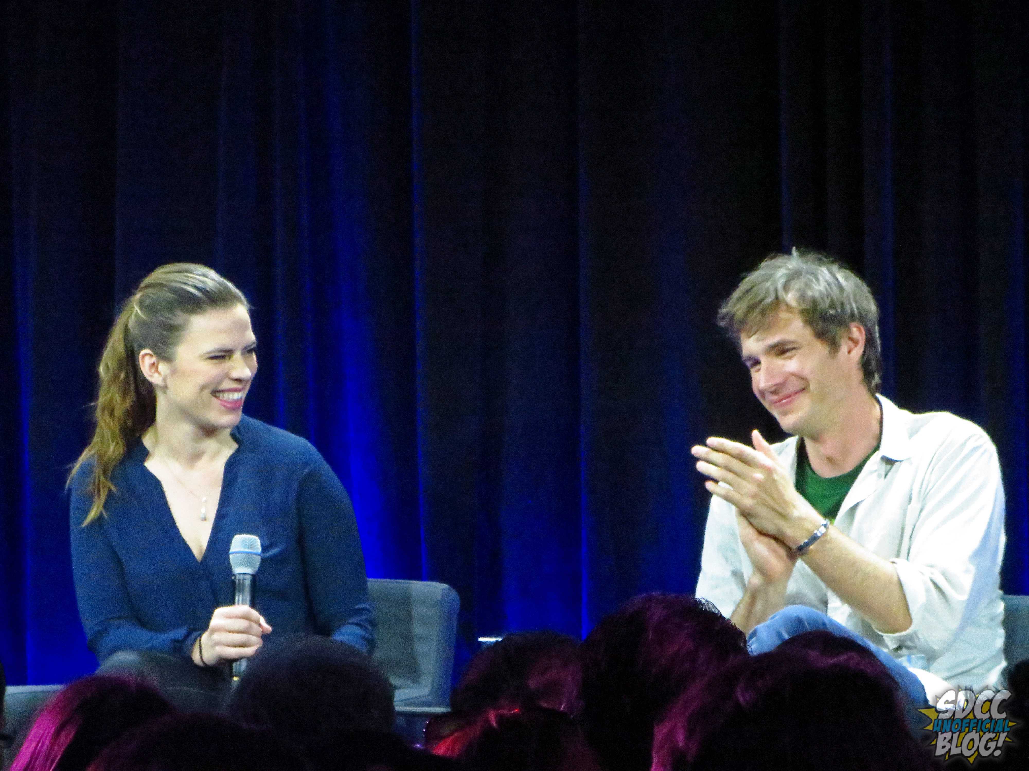 nerd hq hayley atwell james darcy marvel tv panel