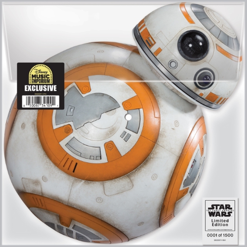 Star Wars: The Force Awakens Picture Disc Vinyl image. (PRNewsFoto/Disney Music Group)