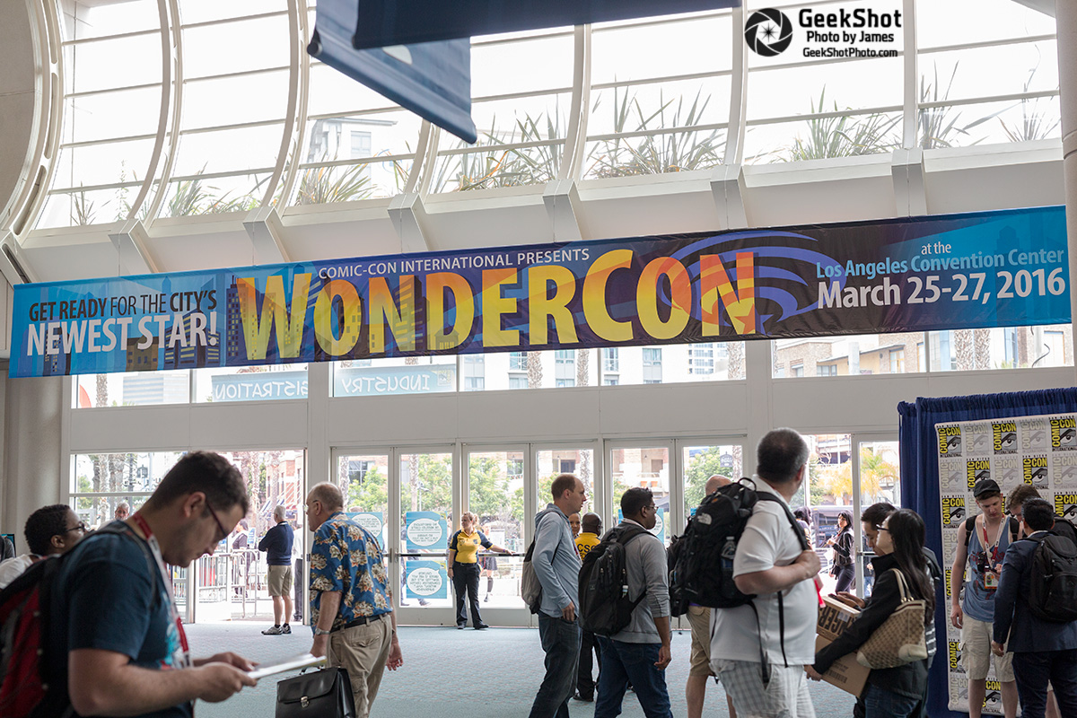 WonderCon sign signage WonderCon 2016 LA los angeles march