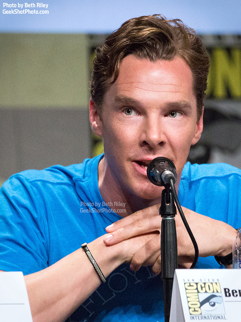 GeekShot Exclusive Photo Series Vol. 3 (Week 17) - Benedict Cumberbatch The Hobbit Smaug Doctor Strange Sherlock SDCC 2014